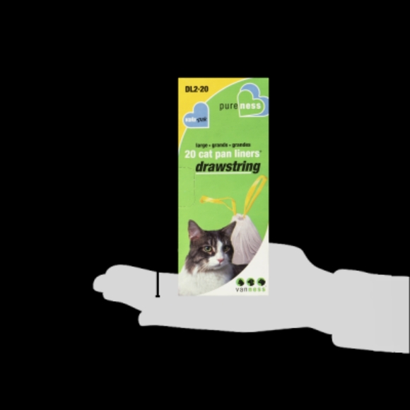 Van Ness, Pureness Cat Litter Box Liners With Drawstring, Large, 20 count DL2-20 - Picture 5 of 6